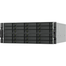Qnap TS-H2477XU-RP - NAS-Server - 24 Schachte - Rack - einbaufahig - SATA 6Gb/s - RAID 0, 1, 5, 6, 10, 50, 60, JBOD - RAM 32 GB - Gigabit Ethernet / 2.5 Gigabit Ethernet / 10 Gigabit Ethernet - iSCSI Support - 4U