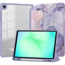 4Kom.pl TECH-PROTECT SC PEN HYBRID GALAXY TAB A9 / A11 8.7 X110 / X115 / X133 / X135 VIOLET MARBLE