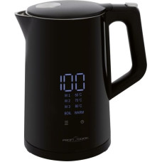 Proficook PC-WKS 1243 elektriskā tējkanna 1,7 L 2200 W Melna