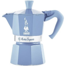 Bialetti Набор для приготовления кофе Moka Express 3tz + миндальный кофе 250 г Синий