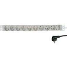 Fideltronik listwa zasilająca 9 gniazd, rack 19'', 1U (LZR-9GB)
