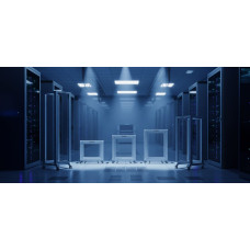 Lanberg Open rack 19inch 12U 600X600-1100 adjustable grey