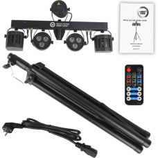 Light4Me BELKA LED PAR DERBY LASER - Multiefekt świetlny, zestaw, oświetlenie disco