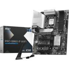 MSI Материнская плата PRO B860-P WIFI Intel B860 LGA 1851 (Socket V1) ATX