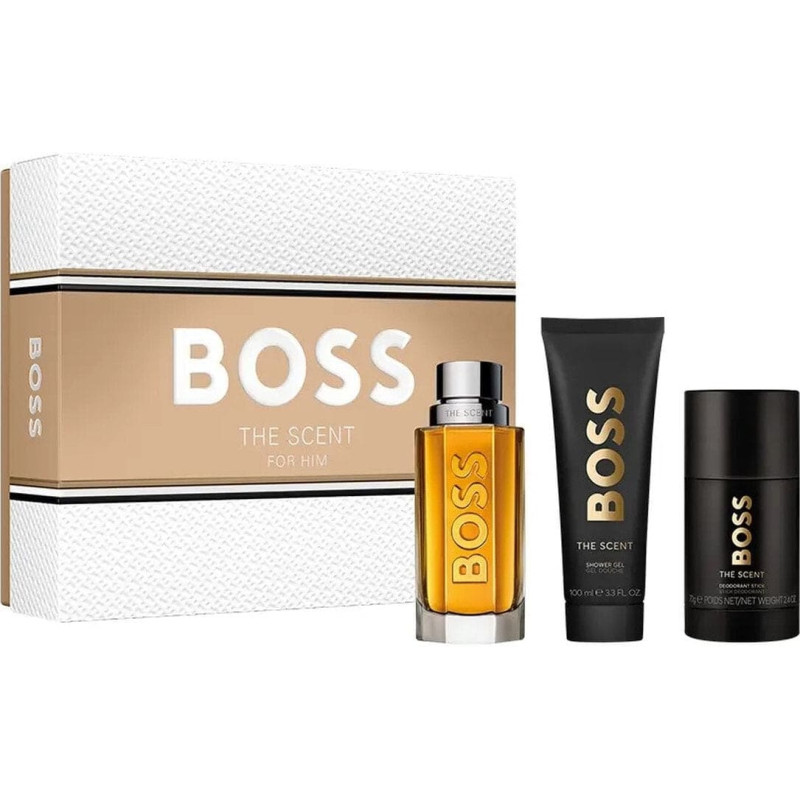 Hugo Boss The Scent woda toaletowa 100ml + żel pod prysznic 100ml + dezodorant w sztyfcie 75ml