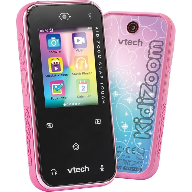 Vtech Smartfon Vtech KidiZoom Snap Touch pink Smartfon dla dzieci