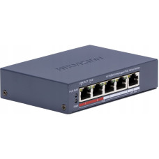Hikvision SWITCH POE DS-3E0105P-E/M(C) 4-PORTOWY Hikvision