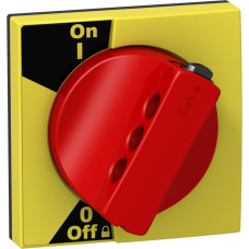 Schneider Zestaw napędu drzwiowego Acti9 z czerwonym pokrętłem A9A27006