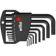 Wiha Zestaw kluczy imbusowych w uchwycie Classic, czernione chemicznie 06379 /9szt./