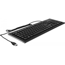Delock Klawiatura Delock USB Tastatur przewodowa 1,5 m czarny (Water-Drop)
