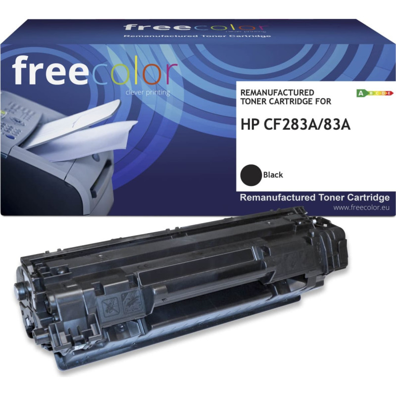 Freecolor Toner Freecolor Toner HP 83A (CF283A) black 3000 stron remanufactured
