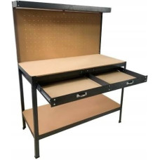 UN STÓŁ WARSZTATOWY BLACK Z SZUFLADĄ 120*60*155CM