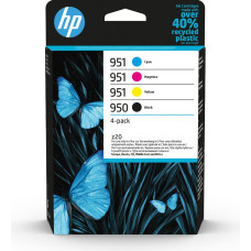 HP 950/951 Ink Cartridge Pack, 4 Colors