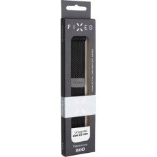 Fixed | Mesh Strap for Smatwatch, Quick Release 22mm | Black