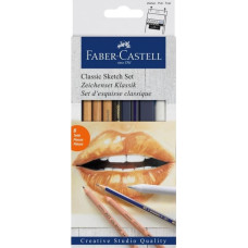 Faber-Castell Zestaw do szkicowania Classic 6szt FABER CASTELL
