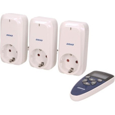 Orno ORNO ZESTAW GNIAZD BEZPRZEWODOWYCH 3 +1 SCHUKO OR-GB-434(GS)