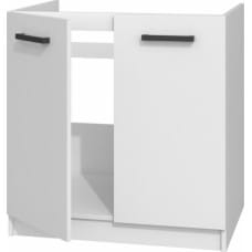 Topeshop SZAFKA KUCHENNA POD ZLEW DO ZESTAWU 80CM BIEL