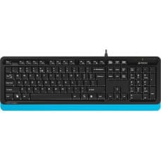 A4Tech Klawiatura A4Tech FSTYLER FK10 Przewodowa Czarno-niebieska UK (A4TKLA46450)