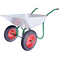Awtools Taczka ogrodowa 100L dwa koła (AW00008)