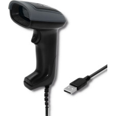 Qoltec 50863 Wired QR & BARCODE Scanner | USB