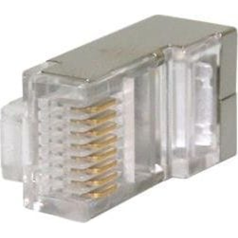Assmann ASSMANN Wtyk RJ45 ekranowany kat.5e uniwersalny drut/linka 8P8C 100szt