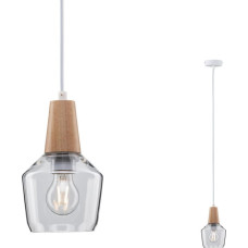 Paulmann Lampa wisząca Paulmann Neordic Ylvie Lampa wisząca max. 1x20W E27 230V Szkło/Drewno
