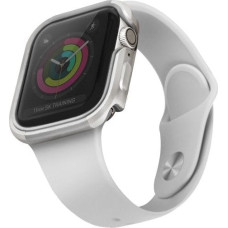 Uniq UNIQ etui Valencia Apple Watch Series 5/ 4 40MM srebrny/titanium silver