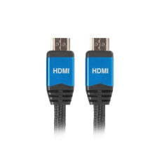 Lanberg Cable Lanberg Premium CA-HDMI-20CU-0010-BL (HDMI M - HDMI M; 1m; black color)