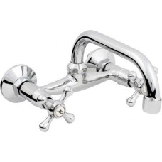 Hydroland Bateria umywalkowa Hydroland Retro ścienna chrom (5900238565171)