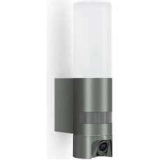 Steinel Oprawa ścienna, kinkiet z czujnikiem ruchu i zmierzchu i kamerą L 620 CAM 13,5W / 1026lm / aluminium, szkło opalowe / 3000K