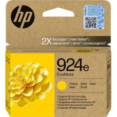 HP HP INC Atrament HP 924e EvoMore Yellow Original Ink Cart
