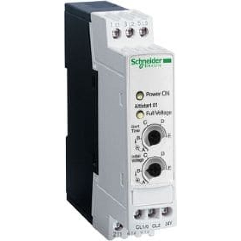 Schneider Electric Softstart 1/3-fazowy 110-480VAC 3A 0.55-1.1kW 400V Altistart (ATS01N103FT)