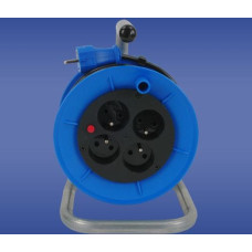 Elektro-Plast Przedłużacz bębnowy P-M-25 IP20 niebieski 25m (32.04)