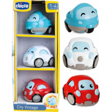 Chicco Zestaw 3 mini samochodzików TURBOKULKI VINTAGE Chicco