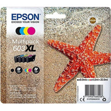 Epson Tusz Epson Oryginalny Wkład Atramentowy Epson C13T03A64020 4 Części Czarny Wielokolorowy