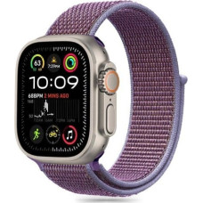 Tech-Protect TECH-PROTECT NYLON APPLE WATCH 6 / 7 / 8 / 9 / 10 / SE / ULTRA 1 / 2 (44 / 45 / 46 / 49 MM) LILAC