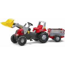 Rolly Toys Traktor Junior czerwony z łyżką i przyczepą (5811397)