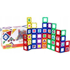 Playmags Klocki magnetyczne 3D Playmags 170 zestaw 80 elementów
