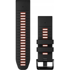Garmin Garmin Ersatzarmband QuickFit 26mm Silikon Graphit/Orange