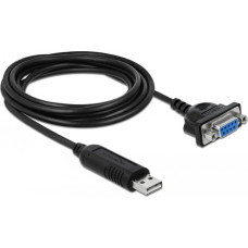 Delock Adapter USB Delock Delock Adapter USB 2.0 Typ-A zu 1 x Seriell RS-232 DB9