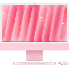 Apple Komputer Apple APPLE 24inch iMac with Retina 4.5K display Apple M4 chip with 10core CPU and 10core GPU 16GB 256GB SSD Pink