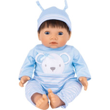Pearson Education Limited TINY TREASURES, Blue Bear Doll, Brown Hair