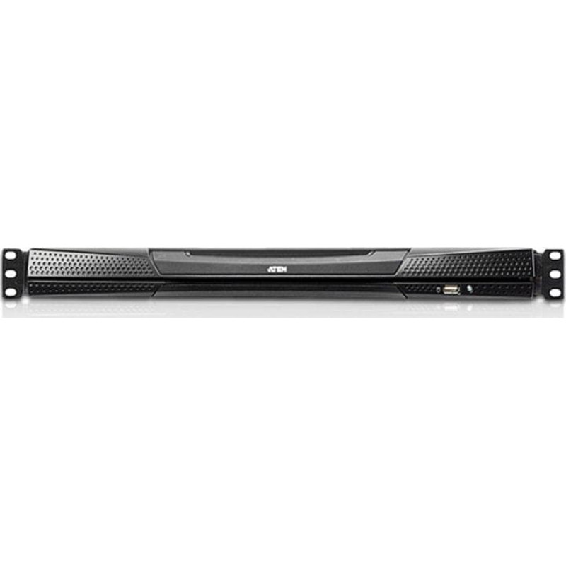 Aten Przełącznik Aten ALTUSEN KVM 8-port Hight Density Dual Rail LCD17'' + Keyboard + Tuchpad, 19'' 1U - KL1508AIM-AXA-AG