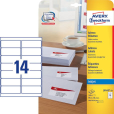 Avery Zweckform Etykiety adresowe na koperty 99.1 x 38.1 mm (J8163-25)