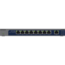 Netgear GS108MX-100EUS łącza sieciowe Nie zarządzany L2 Gigabit Ethernet (10/100/1000) Montaż na biurku/ścianie