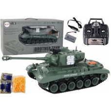 Leantoys Czołg Leopard R/C Armata 1:18 szary