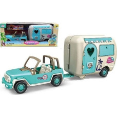 Adar Auto z przyczepą kempingową 44x19x12,5cm