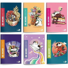 Koh I Noor Zeszyt A4/36K linia Be More Meow (10szt)