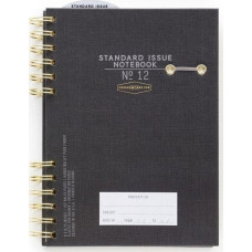 Designworks Ink Notatnik A5/192K linia Standard Issue No.12 black