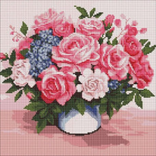 Norimpex Diamentowa mozaika - Flower Beauty 40x40cm
